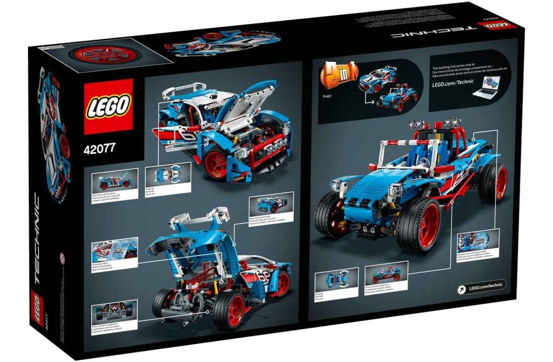 42077 Technic Rallyauto