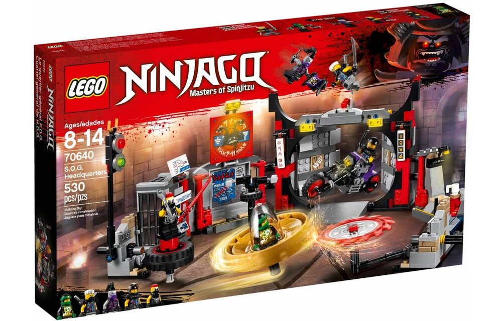 70640 Ninjago S.O.G. Hoofdkwartier