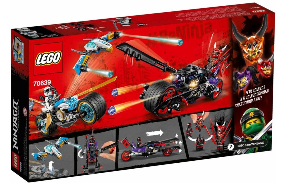 70639 Ninjago Straatrace van de slangenjaguar