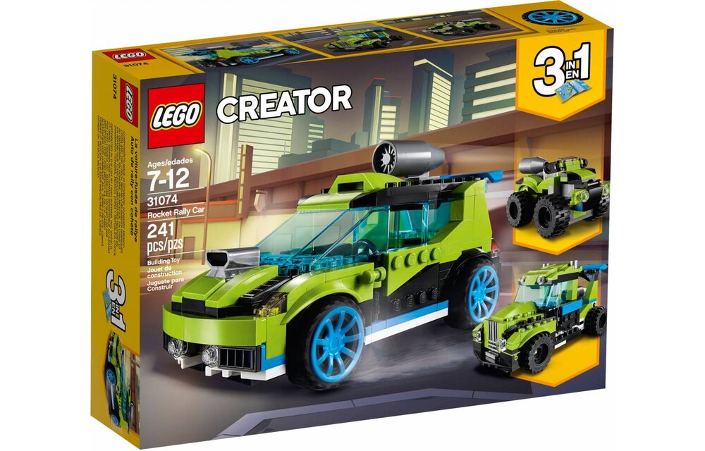 31074 Creator Raket rallyauto