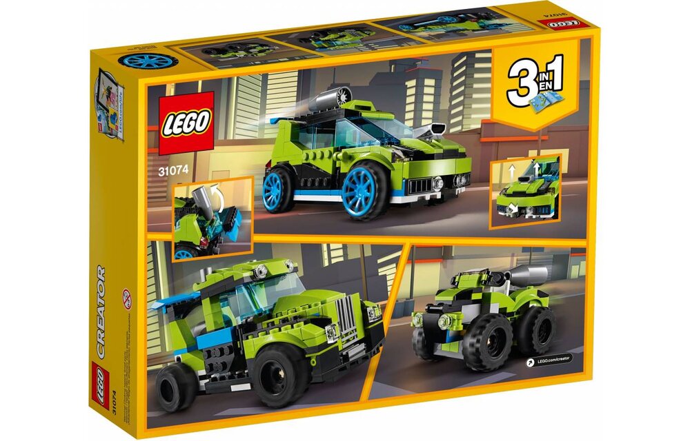 31074 Creator Raket rallyauto