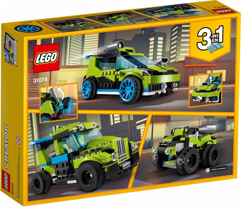 31074 Creator Raket rallyauto
