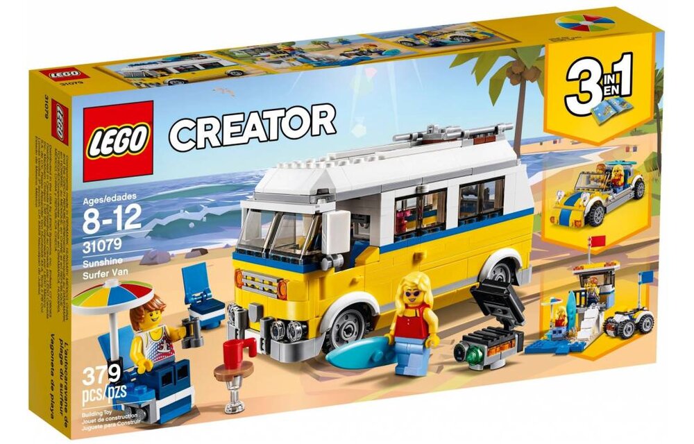 31079 Creator Zonnig surferbusje
