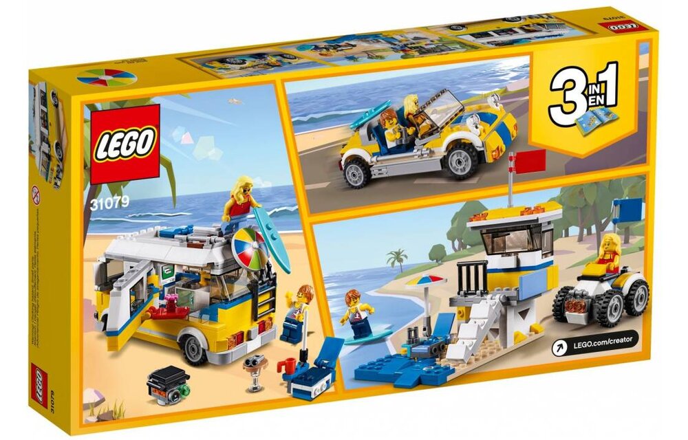 31079 Creator Zonnig surferbusje