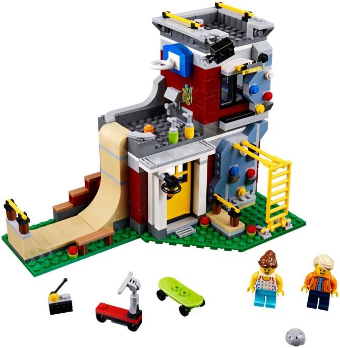 31081 Creator Modulair skatehuis