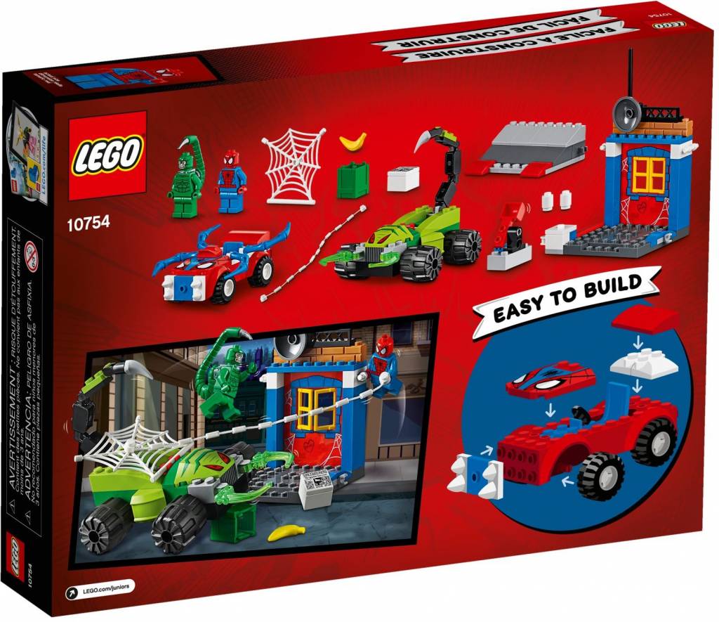 10754 Juniors Spider-Man vs. Scorpion straatduel