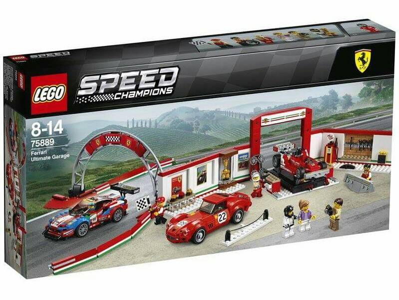 75889 Speed Champions Ultieme Ferrari garage