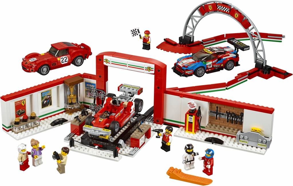75889 Speed Champions Ultieme Ferrari garage