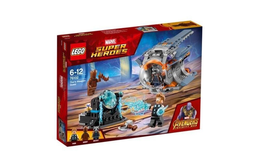 Super Heroes 76102 Thor’s wapenzoektocht