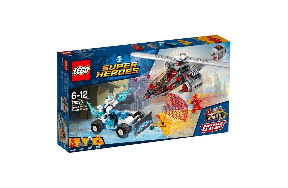 Super Heroes 76098 Speed Force vriesachtervolging