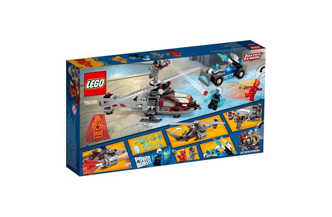 Super Heroes 76098 Speed Force vriesachtervolging
