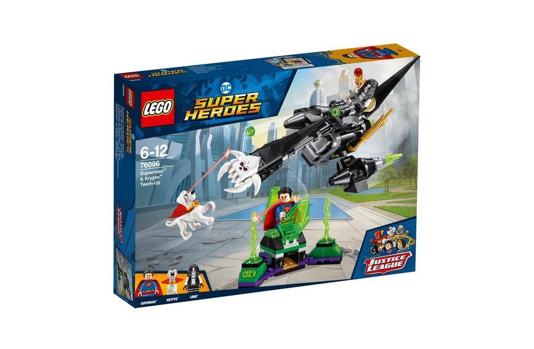 Super Heroes 76096 Superman en Krypto samenwerking