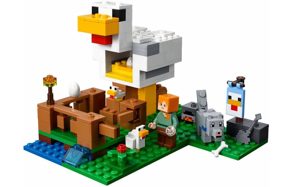21140 Minecraft Het kippenhok