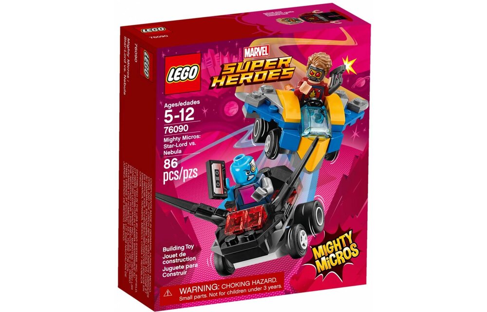 76090 Mighty Micros: Star-Lord vs. Nebula