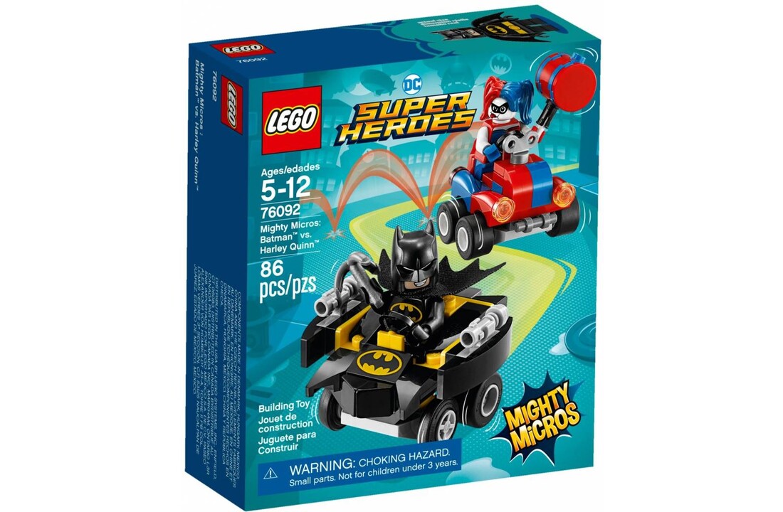 76092 Mighty Micros: Batman vs. Harley Quinn