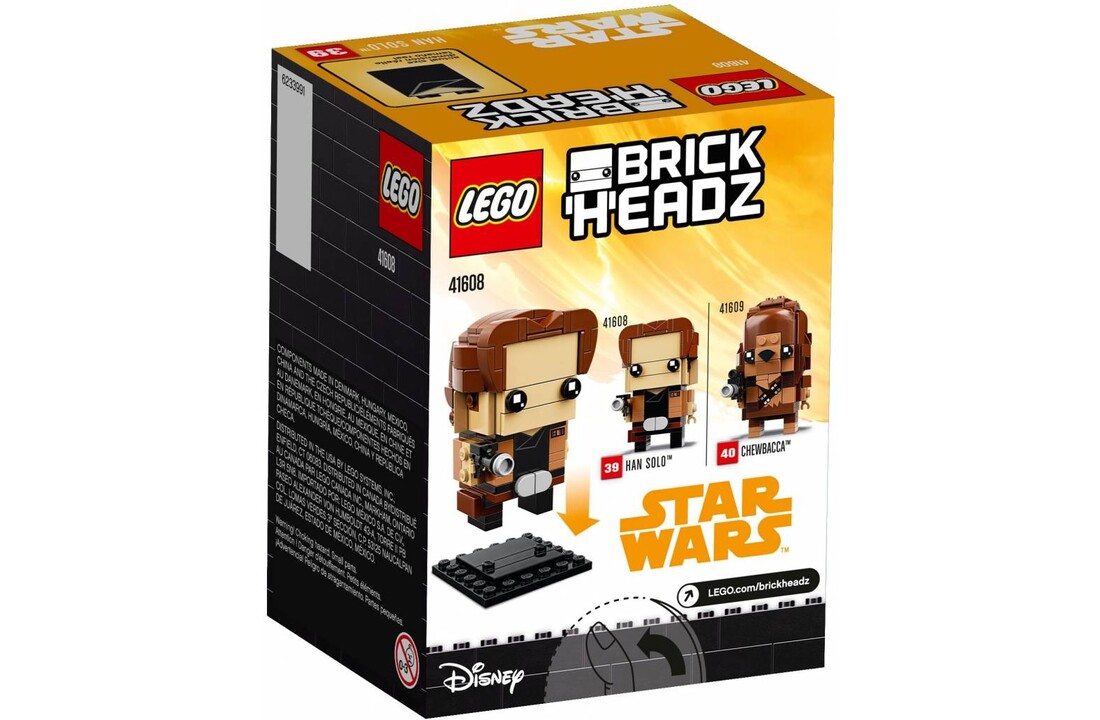 41608 BrickHeadz Han Solo