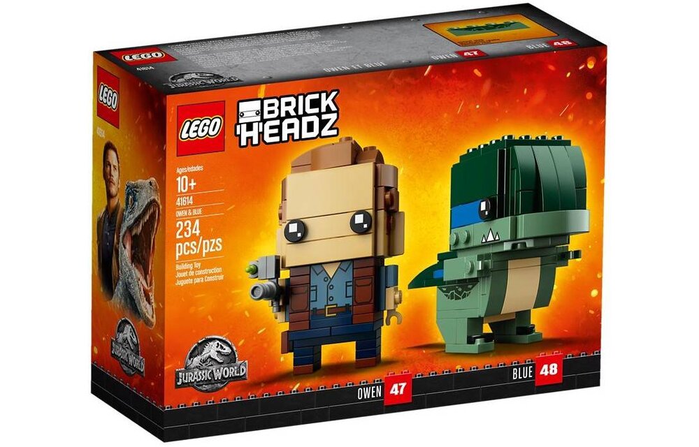 41614 BrickHeadz Owen en Blue