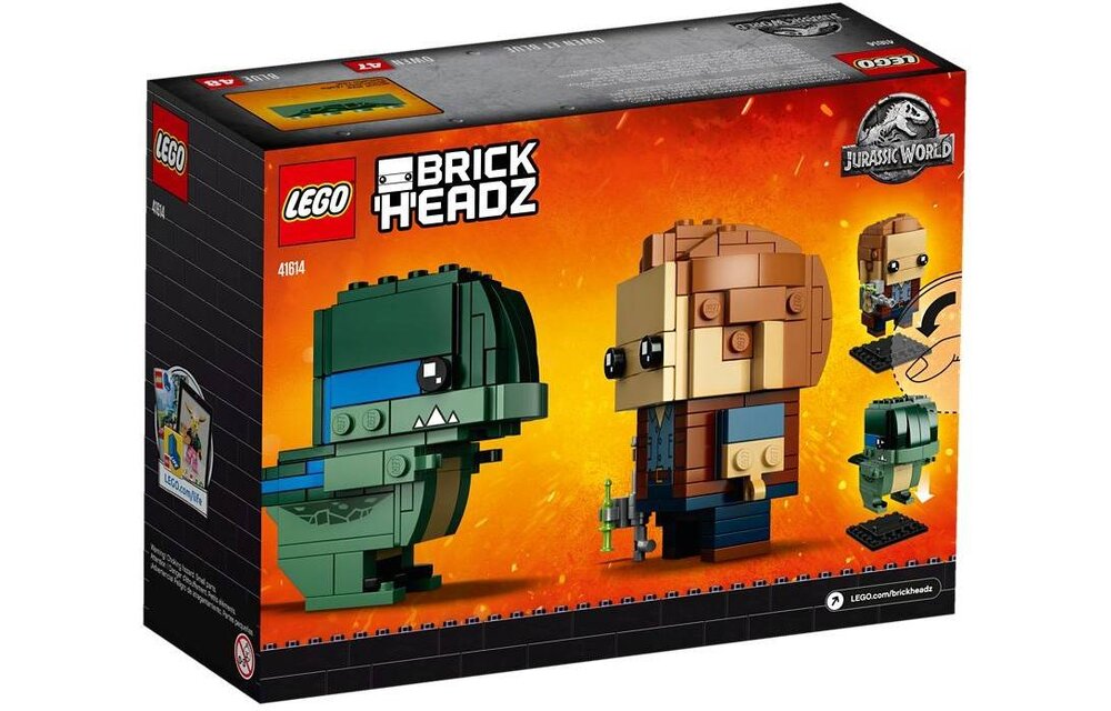 41614 BrickHeadz Owen en Blue