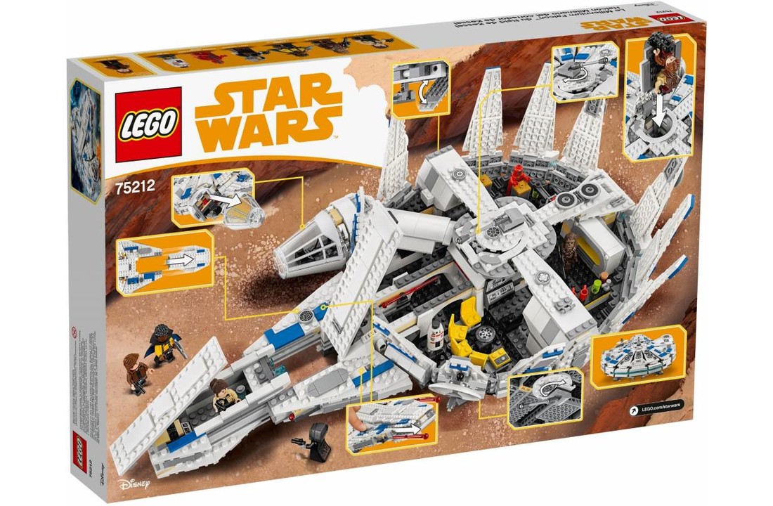 75212 Star Wars Kessel Run Millennium Falcon