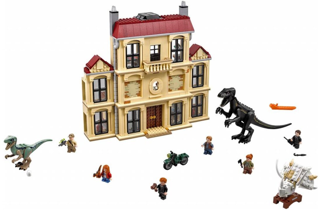 75930 Jurassic World Indoraptorchaos bij Lockwood Estate