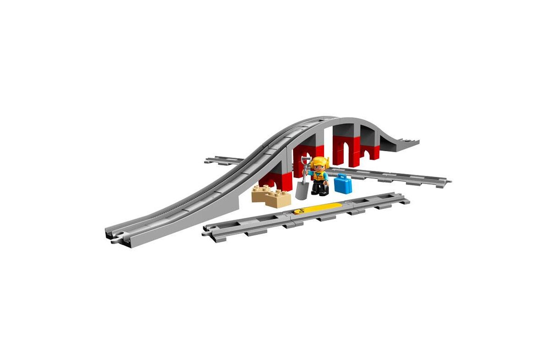 10872 Duplo Treinbrug en- rails
