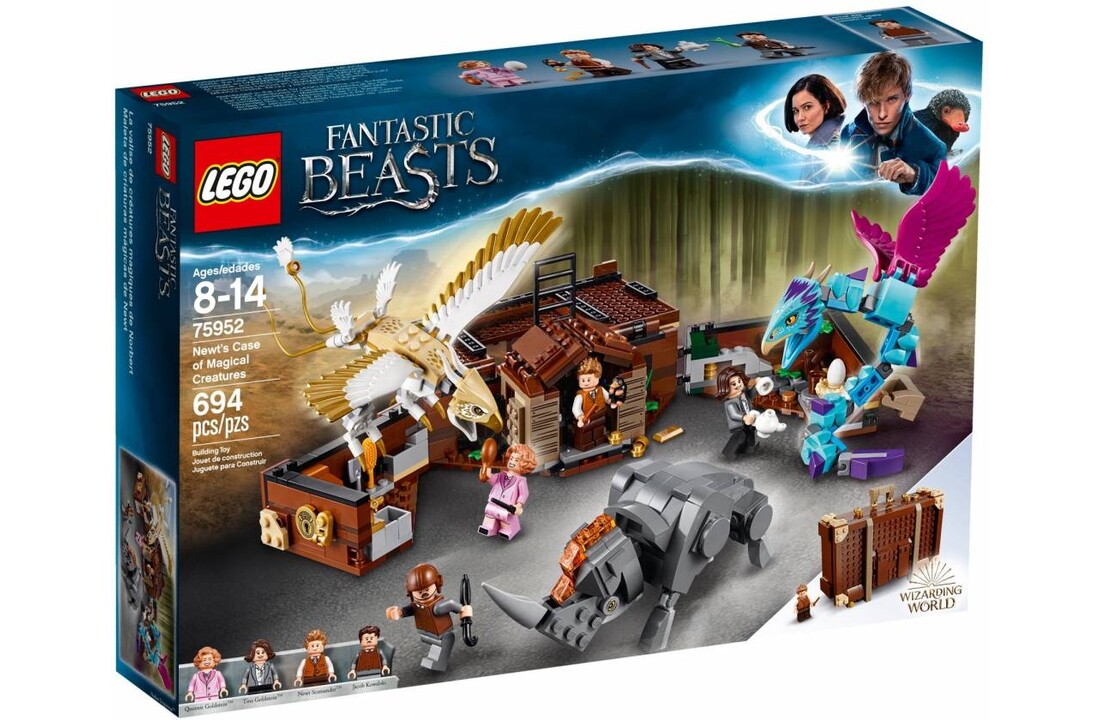 75952 Fantastic Beasts Newt's Koffer met Magische Wezens
