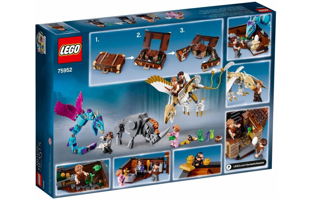 75952 Fantastic Beasts Newt's Koffer met Magische Wezens