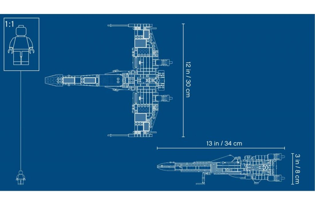 75218 Star Wars X-wing starfighter