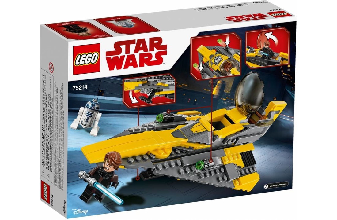75214 Star Wars Anakin's Jedi Starfighter