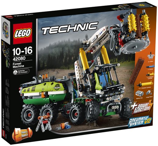 42080 Technic Bosbouwmachine
