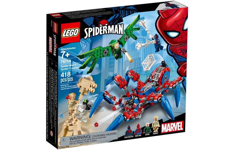 76114 Super Heroes Spider-Man's Spidercrawler