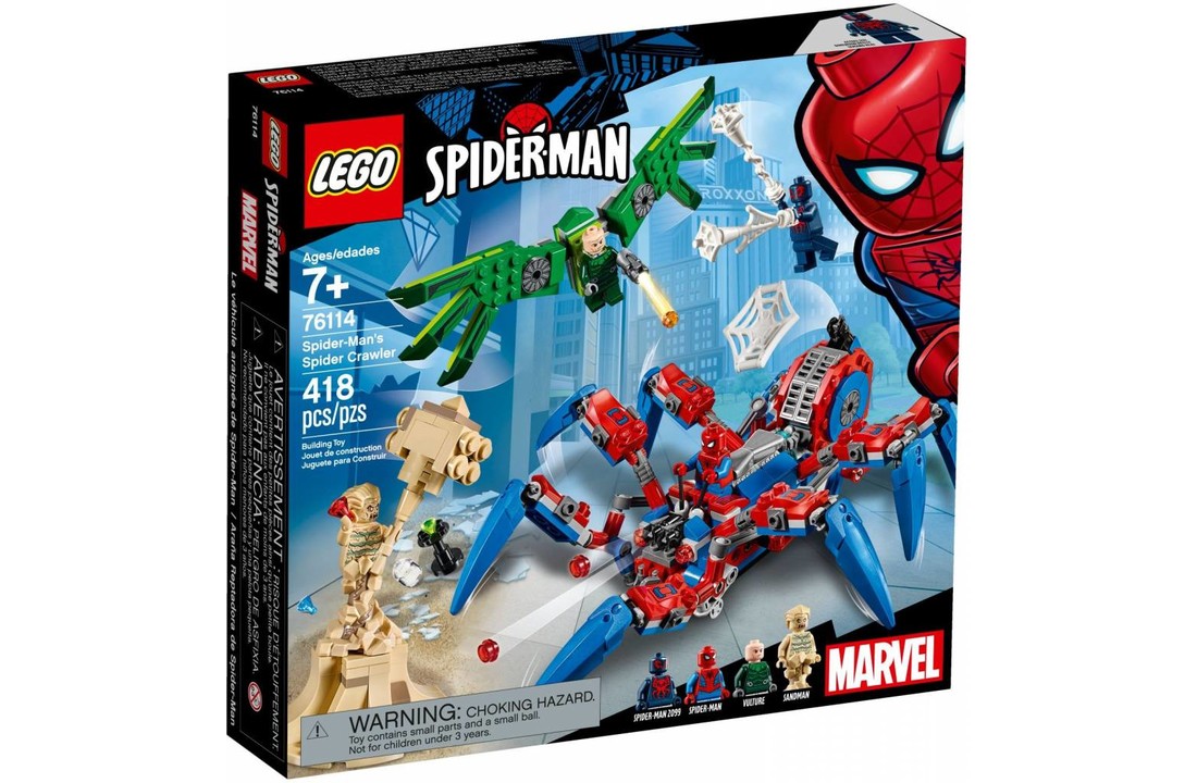 76114 Super Heroes Spider-Man's Spidercrawler