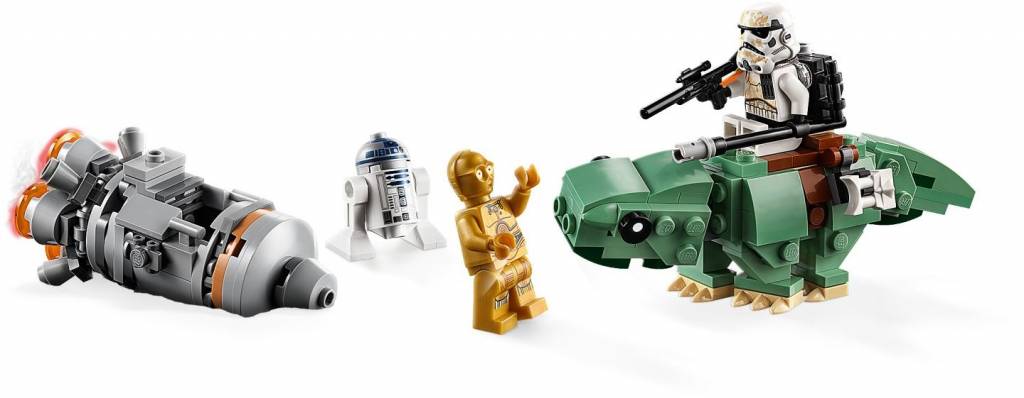 75228 Star Wars Escape Pod vs. Dewback Microfighters