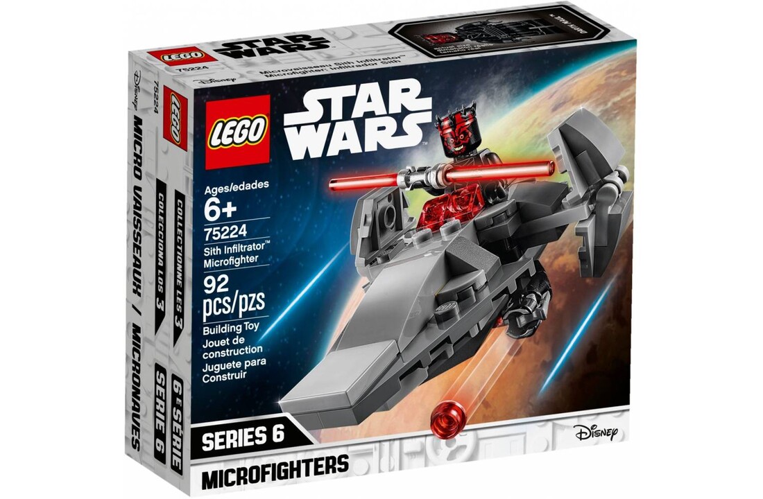 75224 Star Wars Sith Infiltrator Microfighter