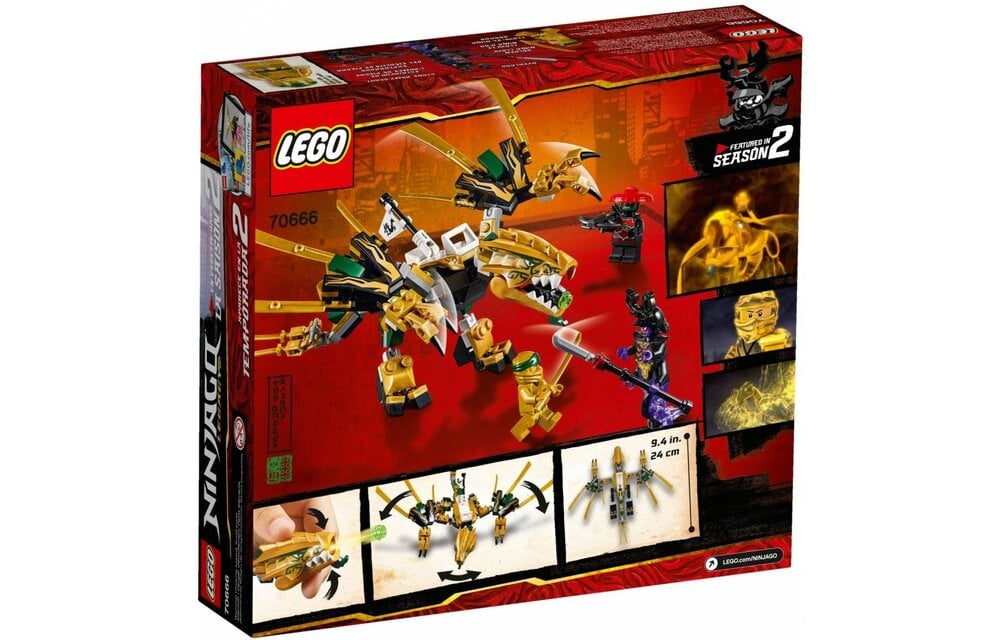 70666 Ninjago The Golden Dragon