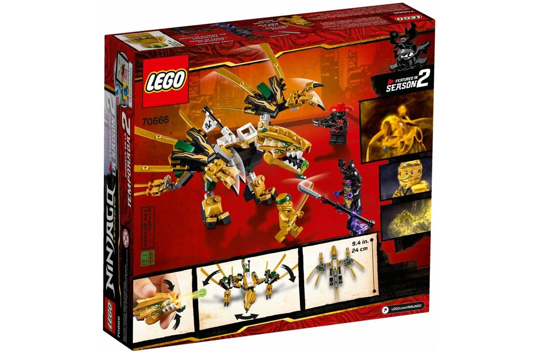 70666 Ninjago The Golden Dragon