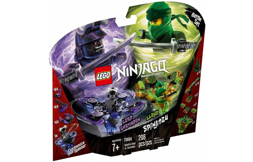 70664 Ninjago Spinjitzu Lloyd vs Garmadon