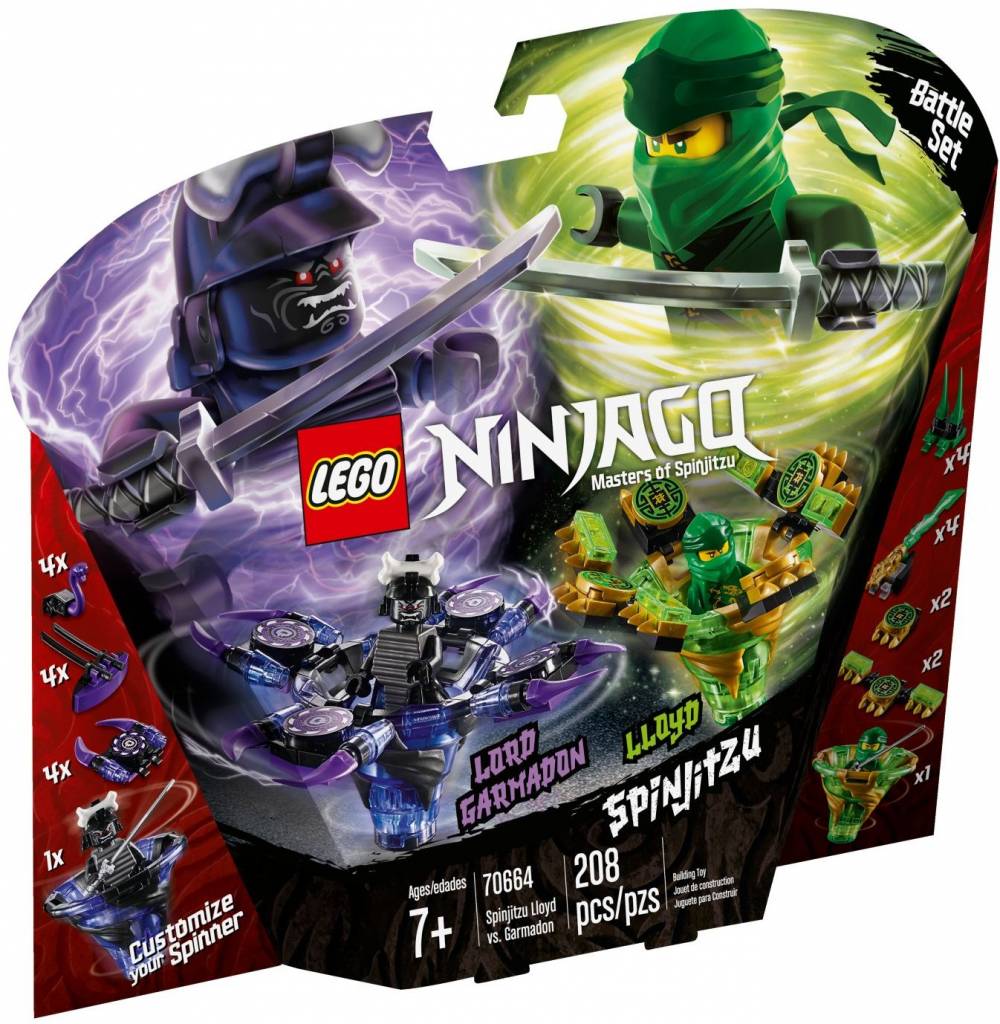 70664 Ninjago Spinjitzu Lloyd vs Garmadon