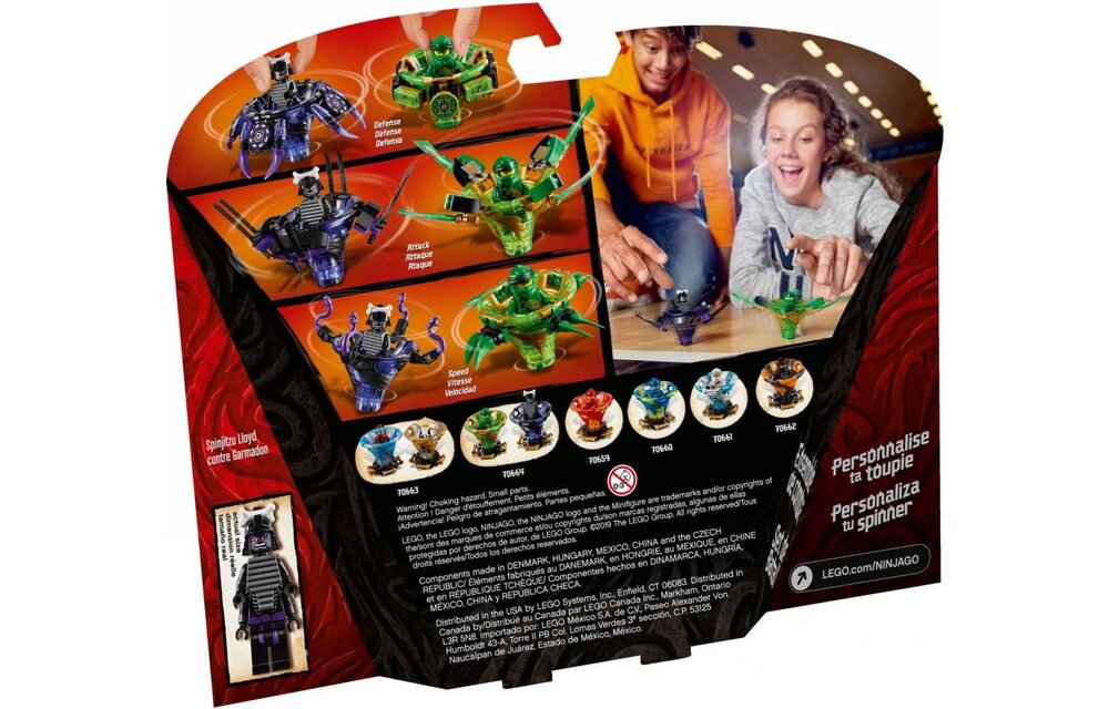 70664 Ninjago Spinjitzu Lloyd vs Garmadon