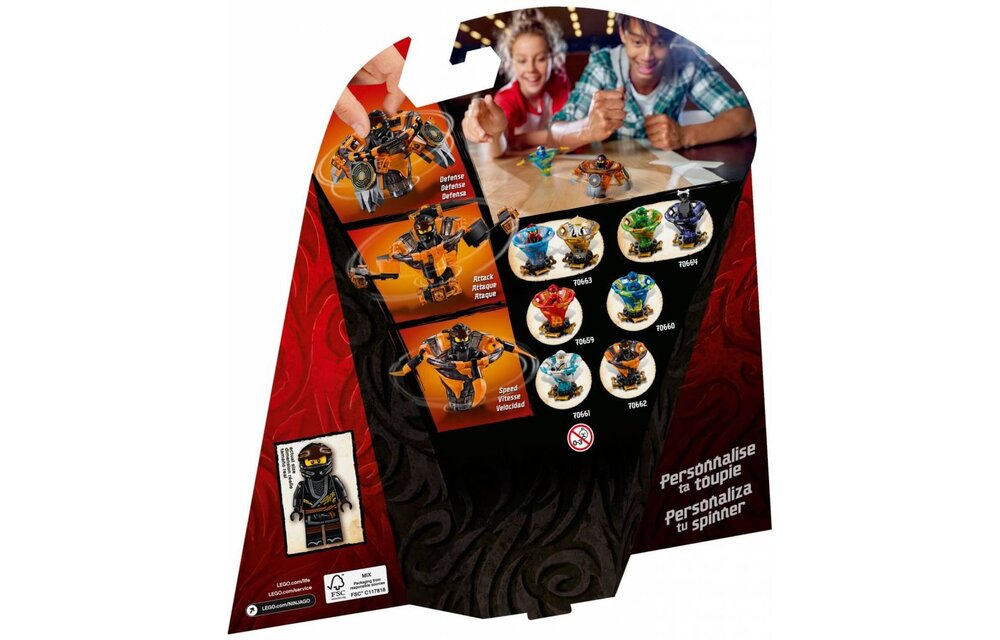 70662 Ninjago Spinjitzu Cole