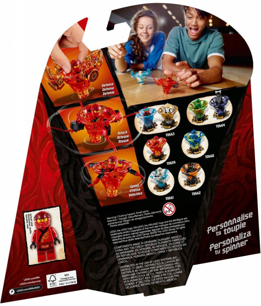 70659 Ninjago Spinjitzu Kai
