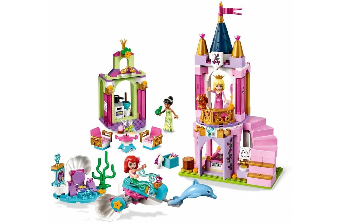 41162 Disney Princess Ariels Aurora`s en Tiana`s koninklijke viering