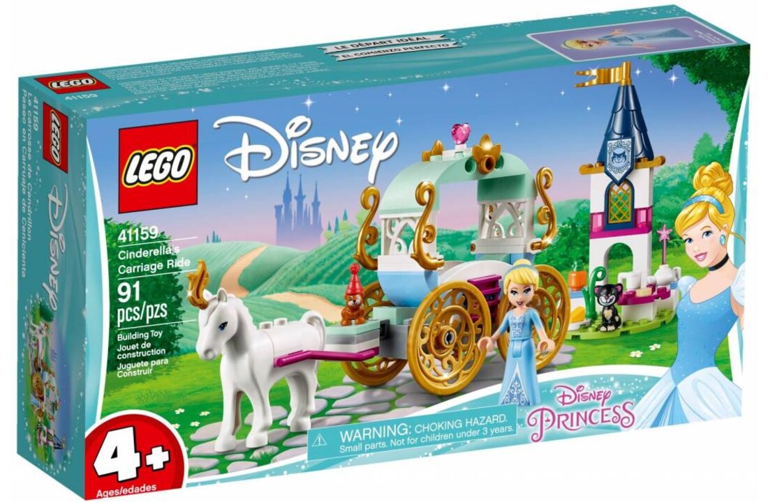 41159 Disney Princess Assepoesters koetstocht