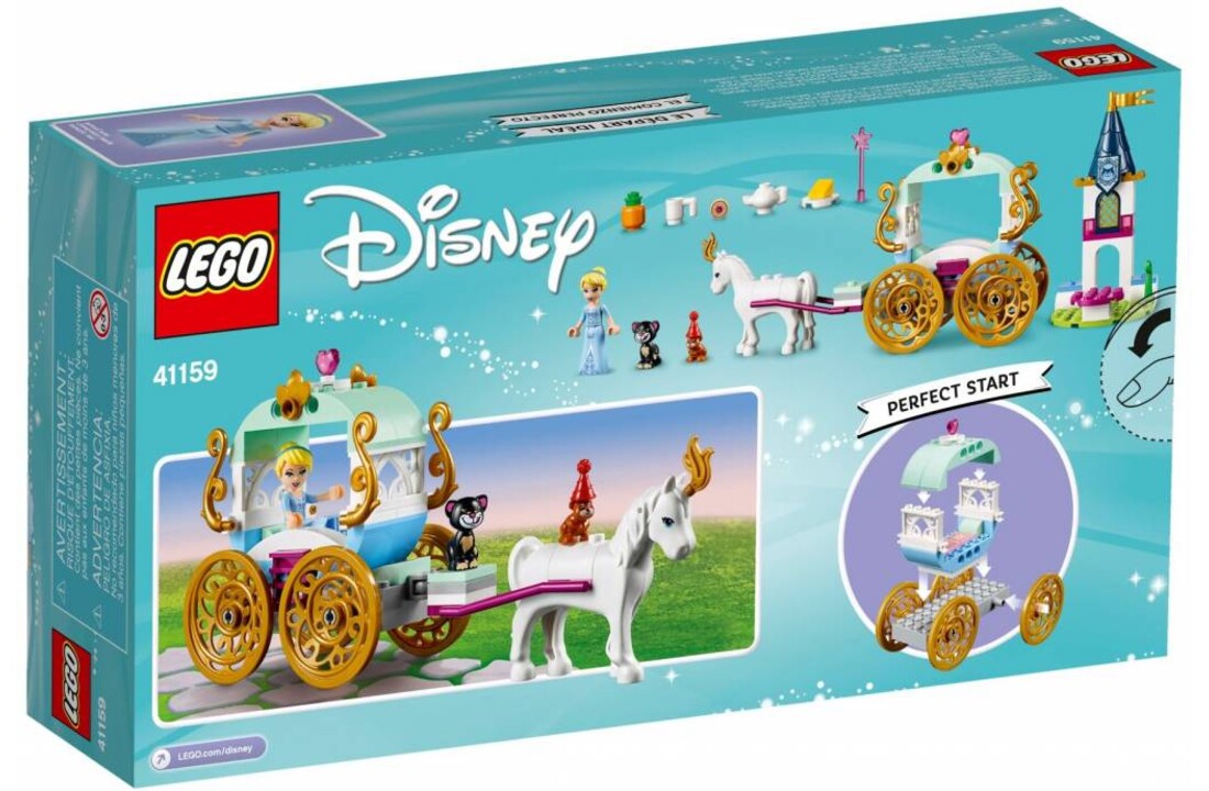 41159 Disney Princess Assepoesters koetstocht