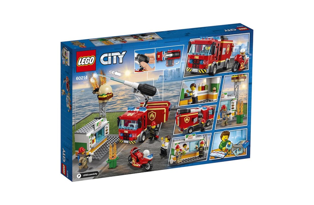 60214 City Brand bij het hamburgerrestaurant