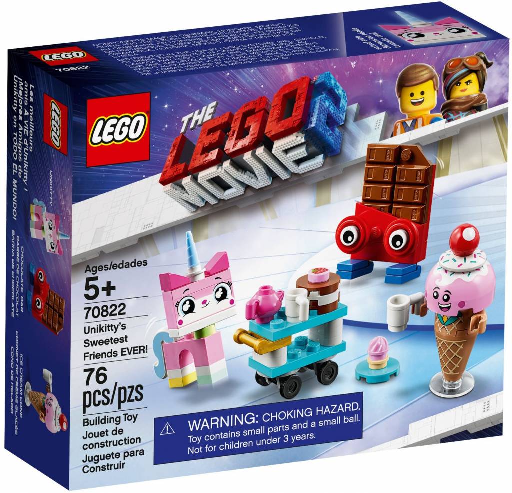 70822 The Movie De ALLERLIEFSTE vrienden van Unikitty!