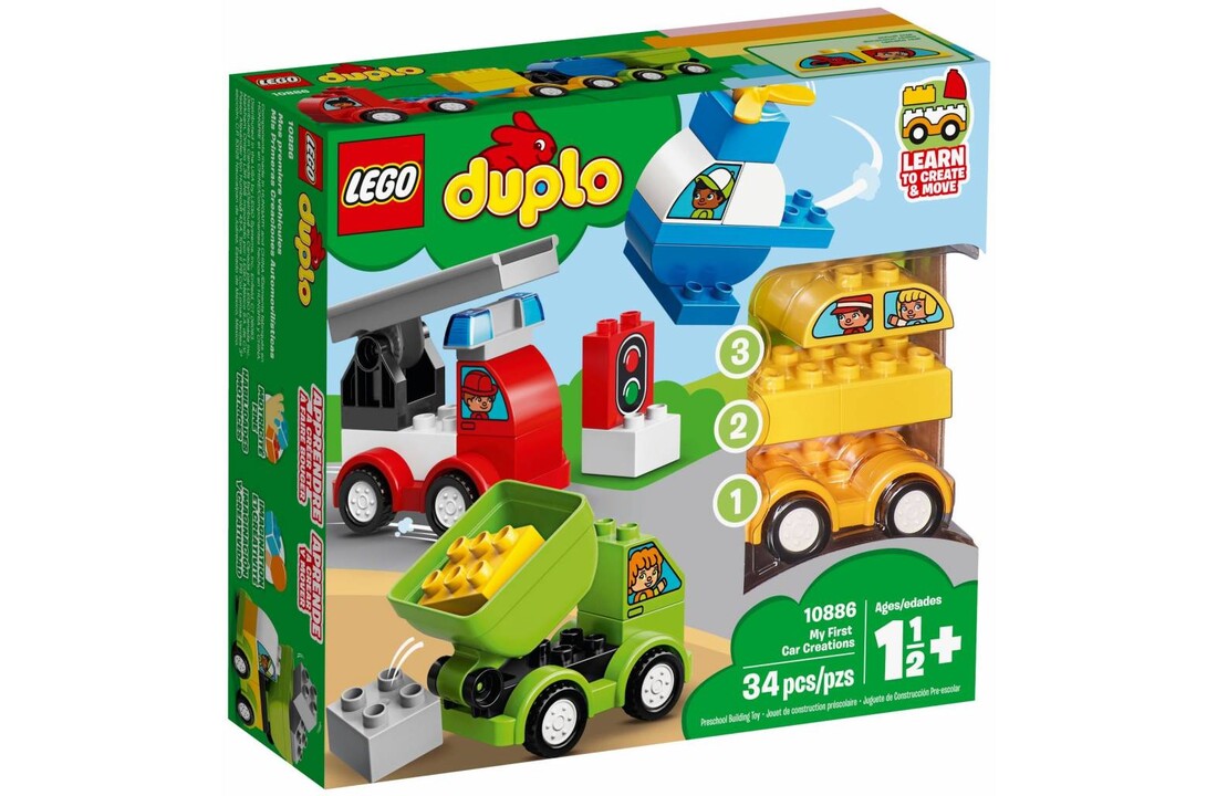 10886 Dupo Mijn eerste auto creaties