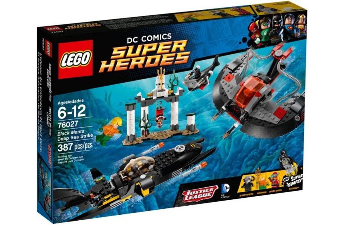 76027 Super Heroes Black Manta Diepzee Aanval