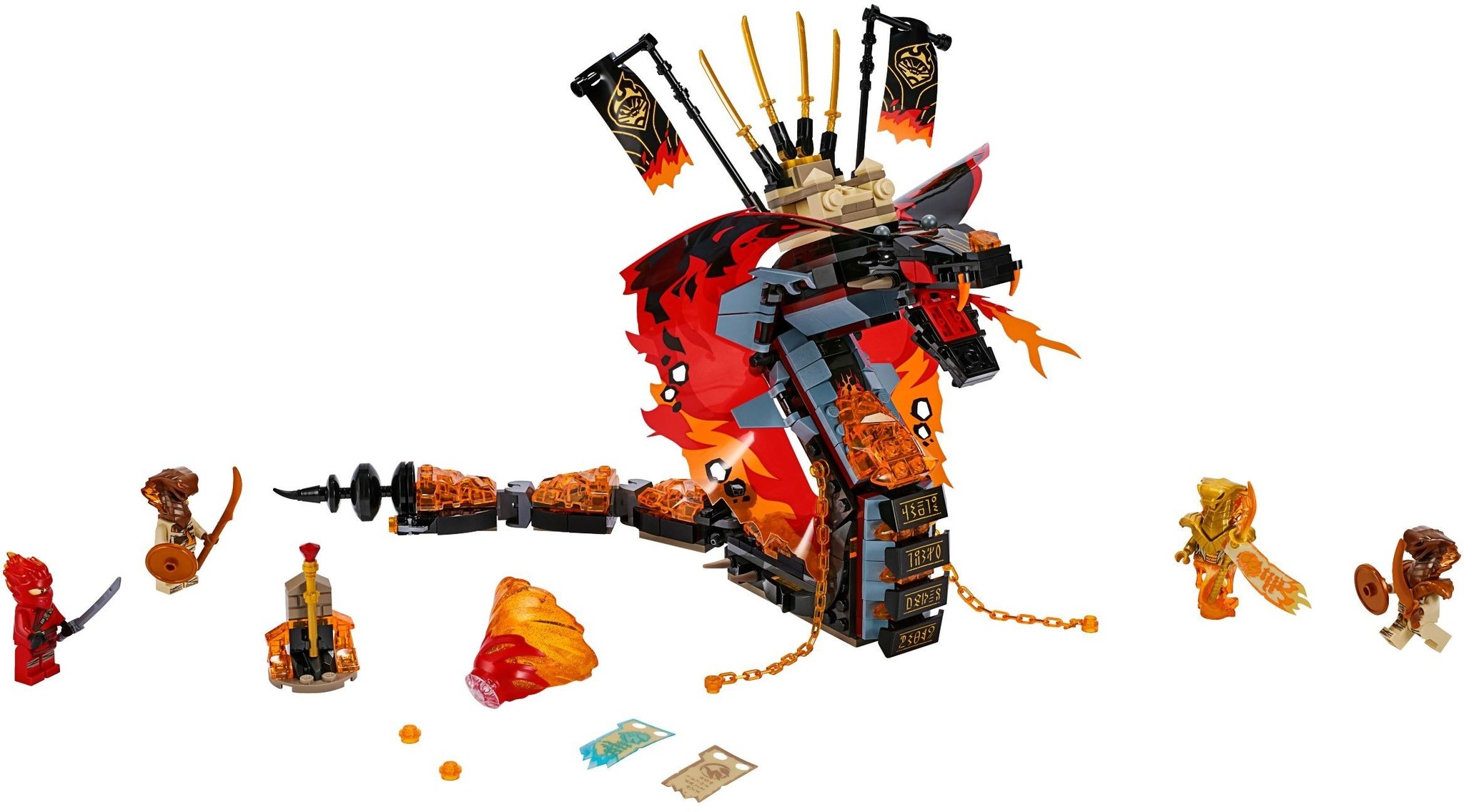 70674 Ninjago Vuurtand