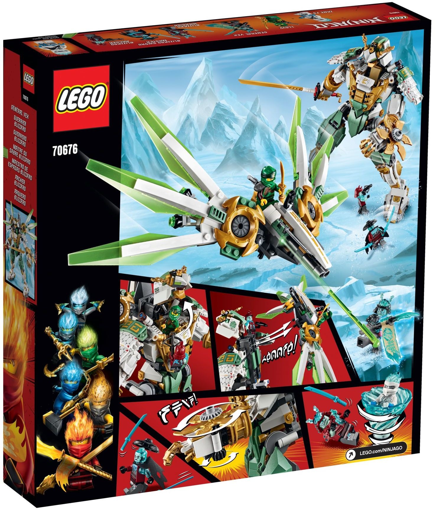70676 Ninjago Titanium Mecha van Lloyd